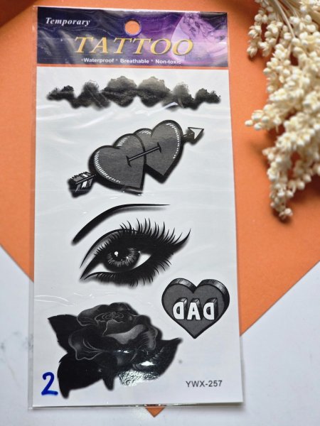 تاتو اسود مؤقت