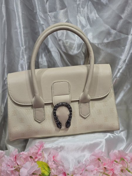 شنطة فخم وأنيقه لون سكريEE