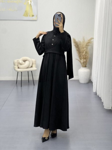 جلباب أسود شمواه